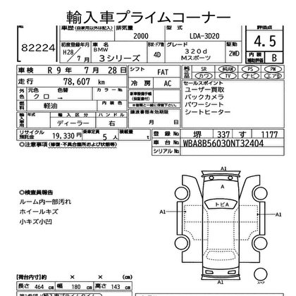 
BMW 3 Series 320d M Sport – 3D20 – CJ10010 full									